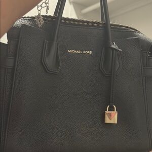 Michael Kors Black Leather Women's Bag
